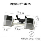 CHANGAR Clip on Lazy Glasses for Myopia People，Look Down Prism Glasses for Crocheting Knitting，Laying Down Reading Glasses in Bed Sofa，lazy Reading Glasses for Bedridden Lying Down Watching Reading