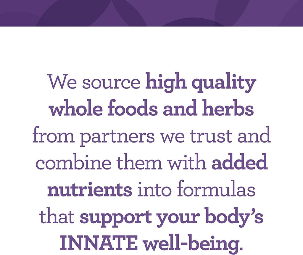 INNATE Response Formulas Mens Multivitamins 55+, Daily Multivitamin For Men Over 50, with Vitamin C, B12, D3, Choline & Methylfolate, Vegetarian, Non-GMO, Gluten-Free - 120 Tablets (60 Servings)