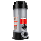 CL200 Inline Automatic Pool Chlorinator Feeder, Compatible with Hayward CL200 In-Ground Pools, Fits 1-1/2" Inner & 2" Outer Thread PVC Pipe, Large Capacity Chlorine Tablet Dispenser
