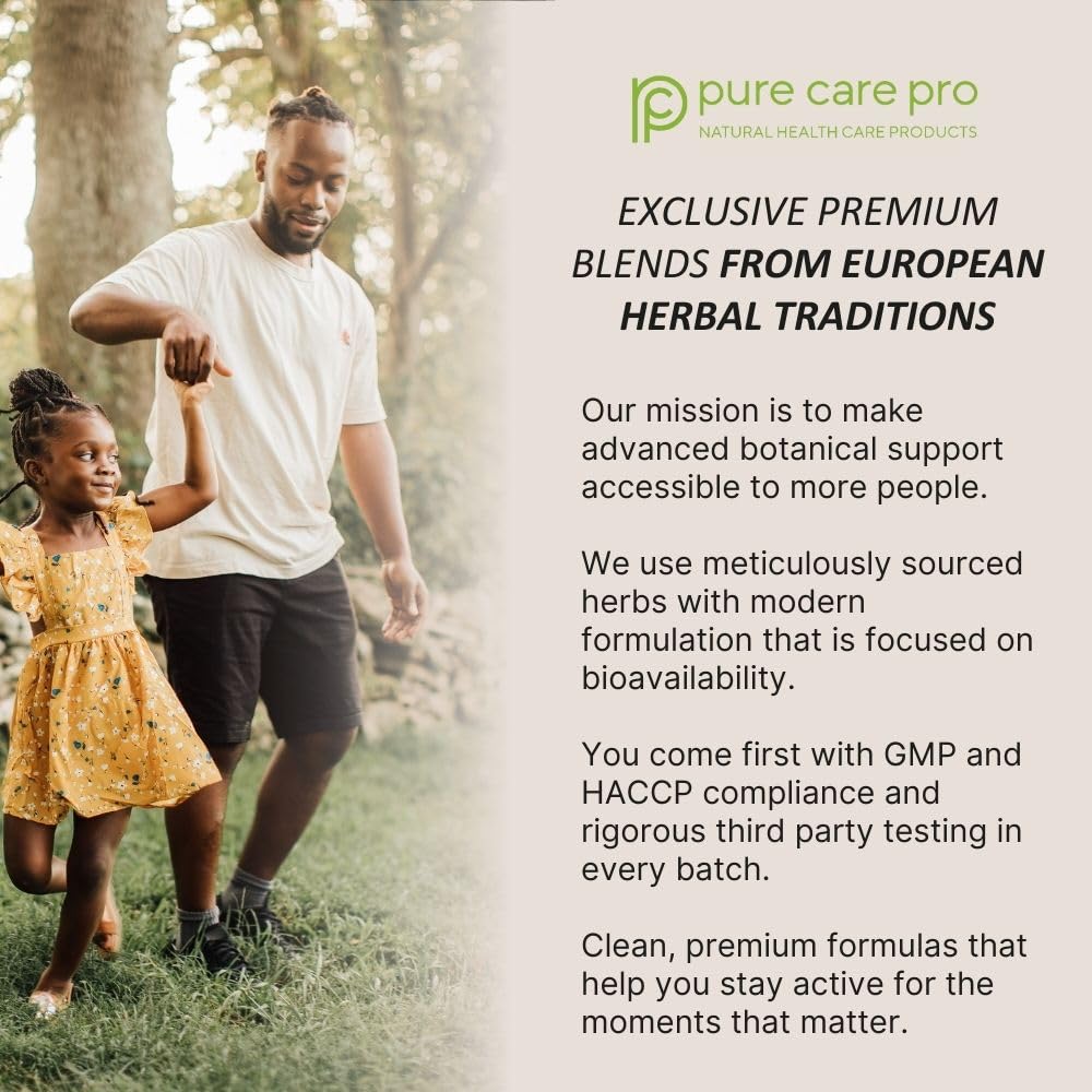 Pure Care Pro Tryglicare All-Natural Triglyceride Lowering Supplement – Premium Herbal Formula to Balance and Maintain Healthy Triglyceride & Cholesterol Levels – 60 Vegan, Gluten-Free Capsules