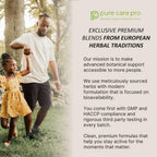 Pure Care Pro Tryglicare All-Natural Triglyceride Lowering Supplement – Premium Herbal Formula to Balance and Maintain Healthy Triglyceride & Cholesterol Levels – 60 Vegan, Gluten-Free Capsules