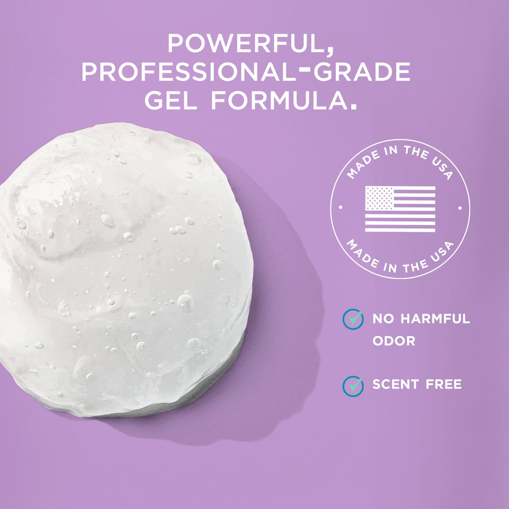 Lee Beauty 8oz Professional Gel Callus Remover for Feet - Original Fast-Acting Formula and Rasp Foot File Kit, Extra Strength for Cracked Heels & Dead Skin (Pack of 1)