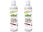 Alba Botanica Hawaiian Organic Body Oil - Kukui Nut - 8.5 Ounce (Pack of 2), 'Packaging may vary'