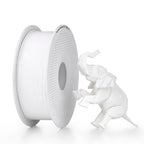 Bambu Lab 3D Printer Filament, 1.75mm PLA 3D Printing Filament Dimensional Accuracy +/- 0.03 mm, Fast Printing RFID PLA, No Warping & Tangling, 3D Print Material with Reusable 1kg Spool, Jade White