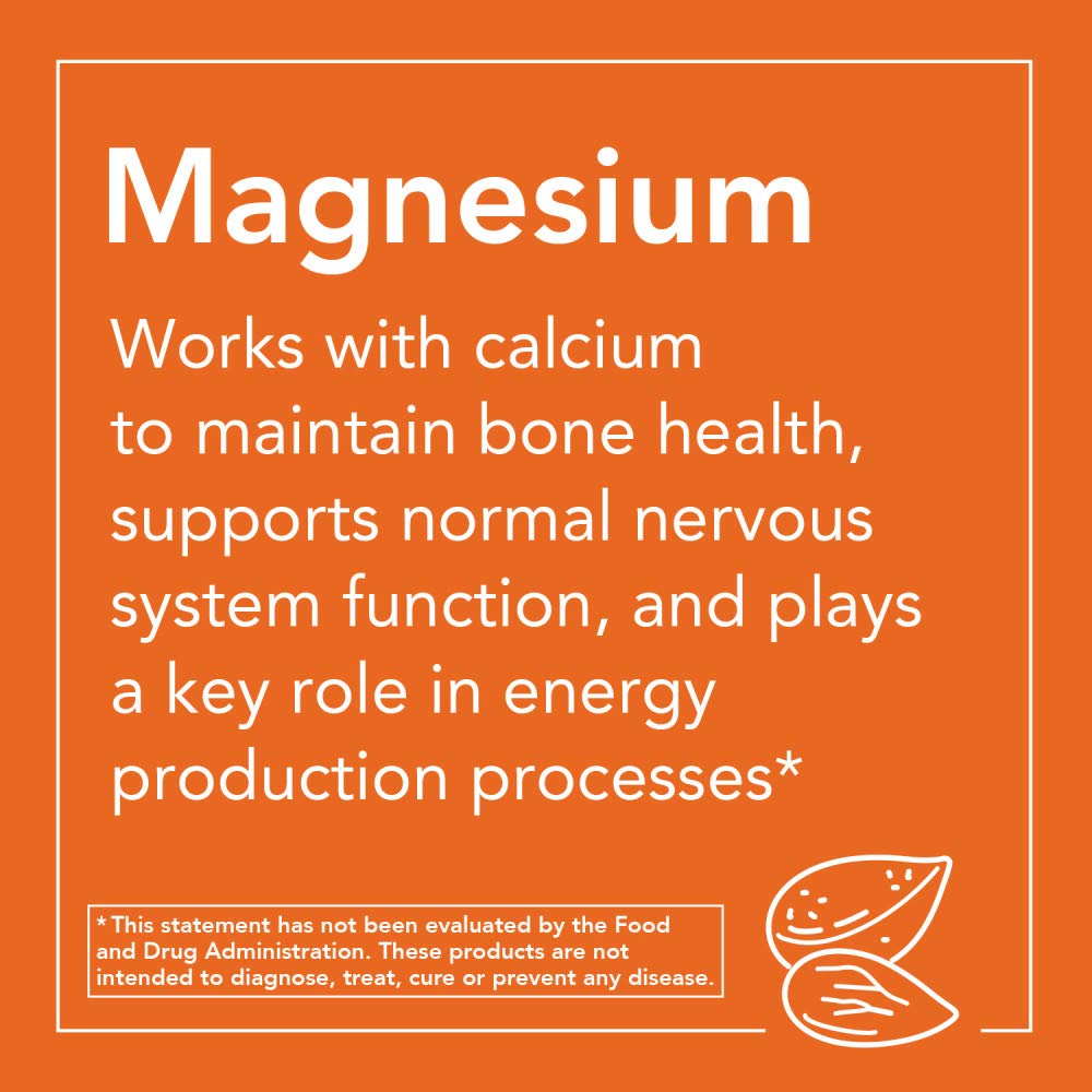 NOW Magnesium Citrate Powder, 8 Ounces (Pack of 2)