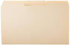 Amazon Basics Sturdy Manila File Folders, 1/3 Tabs in Assorted Positions for Filing and Easy Labeling, Legal Size, 8.5 x 14 inch, 100-Pack