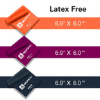 A AZURELIFE Resistance Bands,Professional Long Non-Latex Elastic Stretch Bands,Exercise Bands for Physical Therapy, Yoga, Pilates, Rehab, at-Home or The Gym Workouts, Strength Training