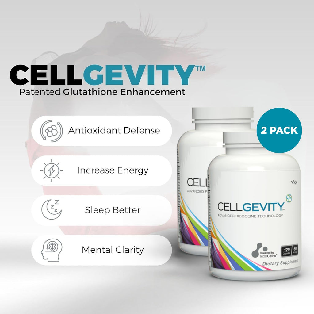 Cellgevity, Advanced Riboceine Technology, 120 Vegetable Capsules, 60 Servings (Pack of 2)