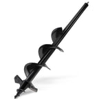 SYITCUN Auger Drill Bit for Planting - 4"X24" Heavy-Duty Auger Post Hole Digger for Fence- 1/2" Hex Drive Drill