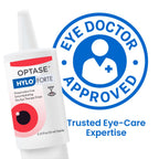 Optase HYLO Forte Dry Eye Drops, Preservative-Free 300 Drops – Extra Moisture – Active Glycerin & Hyaluronic Acid – Contact Lens Compatible – 0.33 fl oz