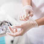 Schneider Clear Vinyl Exam Gloves, 4-mil, Large 1000-ct Case, Latex-Free, Disposable Gloves, Medical Gloves, Cleaning Gloves, Food Prep Gloves, Food Safe Rubber Gloves, Powder-Free, Non-Sterile