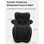 Moodie Intimacy Pillow, Arcova Sweet Spot Pillow, 27° Angle Perfect Position Ergonomic Contoured Support Pillow, Multi-Functional Memory Foam Lounger Cushion Back Support