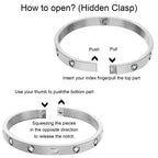MPRAINBOW Gold Bracelets for Women, 2Pcs 18K Gold Plated Cubic Zirconia Bangle Crystal Friendship Bracelet Jewelry,Wedding Party Christmas Birthday Gift for Girlfriend Sister Daughter
