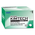 Kimtech 34155 KIMWIPES, Delicate Task Wipers, 1-Ply, 4 2/5 x 8 2/5, 286/Box