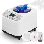 RRGFB Sauna Steamer Machine for Home, 1300W 1.8qt Steam Generator, Portable Steamer Pot with Remote Control, Oil Diffuser, 5-60 min Timer, 9 Levels, Heat up to 140°F