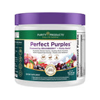 Purity Products Perfect Purples Powder Phytonutrient Rich, Healthy Aging Super Formula - Support Total Body Health - High ORAC Power - P40p Pomegranate Extract w/ 40% Punicosides - 30 Day Supply