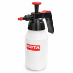KOTA 1 L Adjustable Hand Pump Pressure Sprayer, Heavy-Duty Multipurpose Bottle for Automotive Solvents, Surface Prep & Car Detailing, Chemical-Resistant PE Construction, Adjustable Spray Pattern 6990