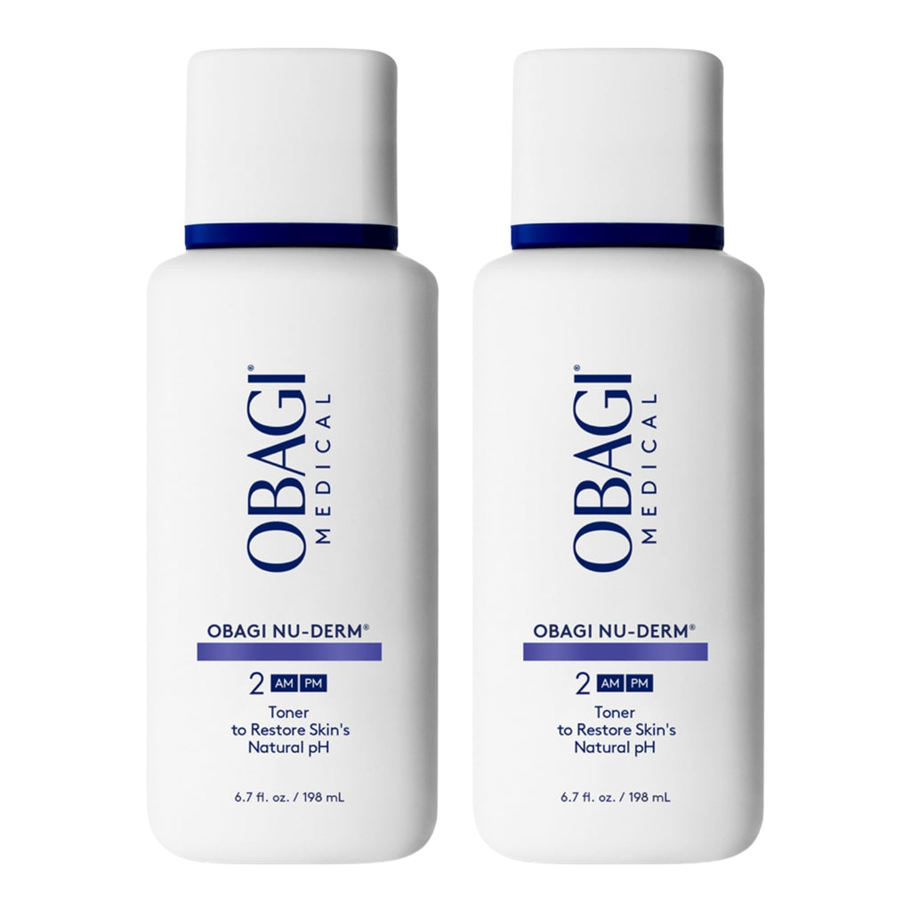 Obagi Nu-Derm Toner – Alcohol-Free, Balancing Nondrying Toner with Witch Hazel & Aloe Vera, Safe for Sensitive Skin – Two Pack, 2 * 6.7 oz