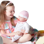 JC Toys 20-inch La Baby Soft Body Doll | Washable | Gift Set includes Magic Milk Bottle & Pacifier | Removable Pink Outfit | Perfect for Toddlers and Kids Ages 2+