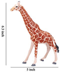 BOLZRA Safari Animals Figures Toys, Realistic Jumbo Wild Zoo Animal Figurines Plastic African Jungle Animals Playset for Kids Toddlers, 14 Piece Gift Set