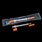 29G 1cc 1/2" Syringe with Needle - Disposable Individual Package-100 Pack