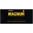 TROJAN Magnum Lubricated Large Condoms, 36 Count Pack