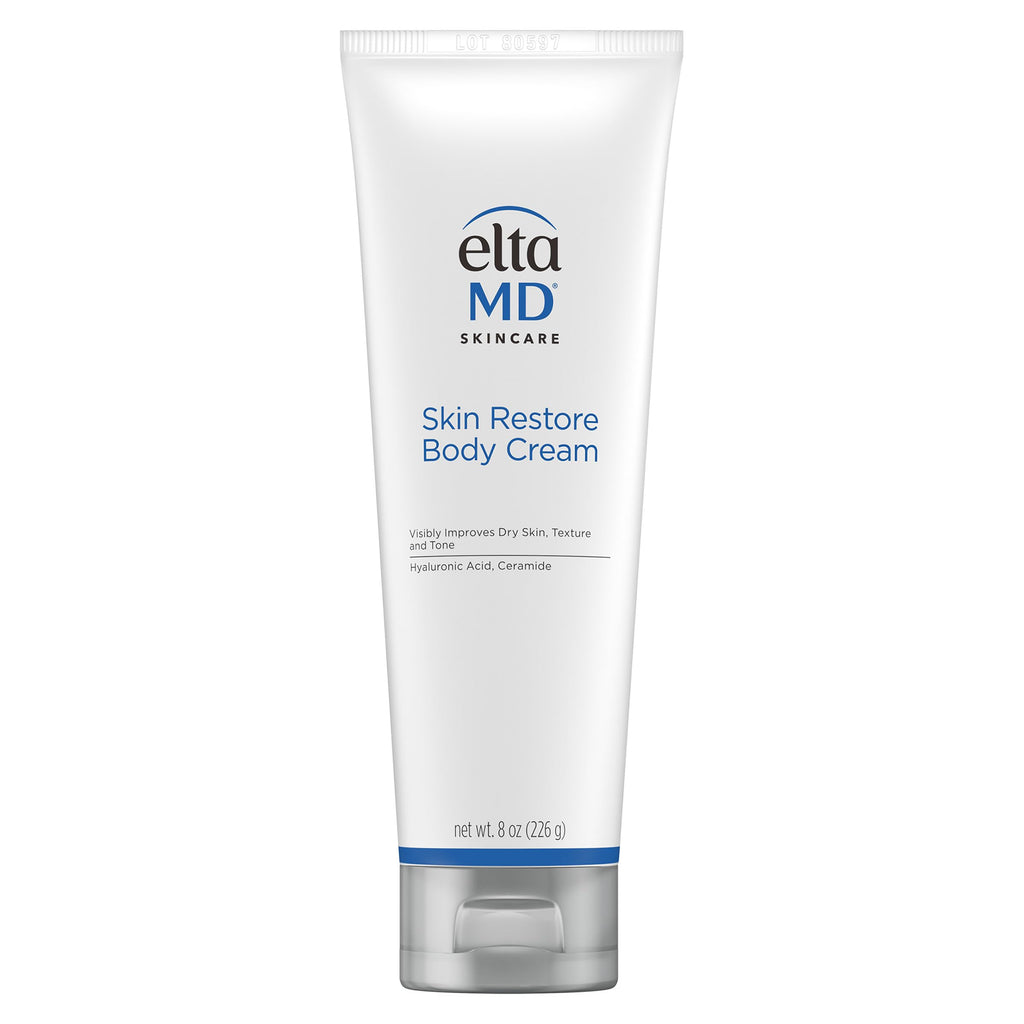 EltaMD Skin Restore Body Cream, Fragrance-Free Lotion for Women with Hyaluronic Acid and Niacinamide, Body Moisturizer, 8 oz Tube