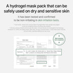 mixsoon Bean Collagen Hydrogel Mask Hydration All-In-One Firming, Soothing Gel Formula Face Mask for Radiant, Smooth Skin Stocking Stuffers 35g / 1.18 fl.oz. (5ea) Korean Glass Skin Care