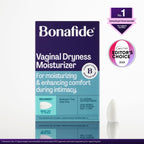 Bonafide Vaginal Moisturizer for Dryness Relief Revaree – 5 mg Hyaluronic Acid – Hormone-Free, Estrogen-Free – For Mild to Moderate Vaginal Dryness & Everyday Comfort — 3-Month Supply
