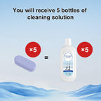 Nukisa 5 Bottles Compatible with Tineco Cleaning Solution 500ml Per Bottle Lavender Scents Floor Cleaner Compatible with All Robot Vacuums with Mopping and Cordless Wet/Dry Vacuum (Lavender Scents)