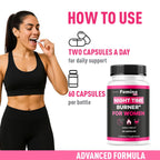 FeminaPro Nighttime Advanced Formula, FeminaPro Nighttime Maximum Strength Health Wellness, FeminaPro Night Time Pills for Women Support Supplement Premium Daily Formula, 60 Capsules for 1 Month