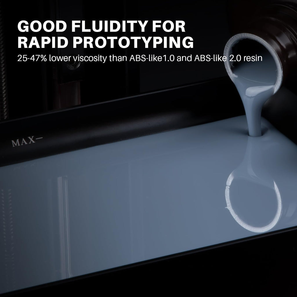 ELEGOO ABS-Like 3.0 3D Printer Resin Black 2000g