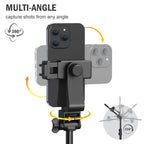 Liphisy 64” Tripod for Cell Phone & Camera with Remote and Phone Holder