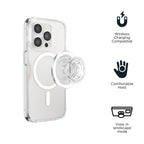 PopSockets Phone Grip for MagSafe, Magnetic Holder- Clear