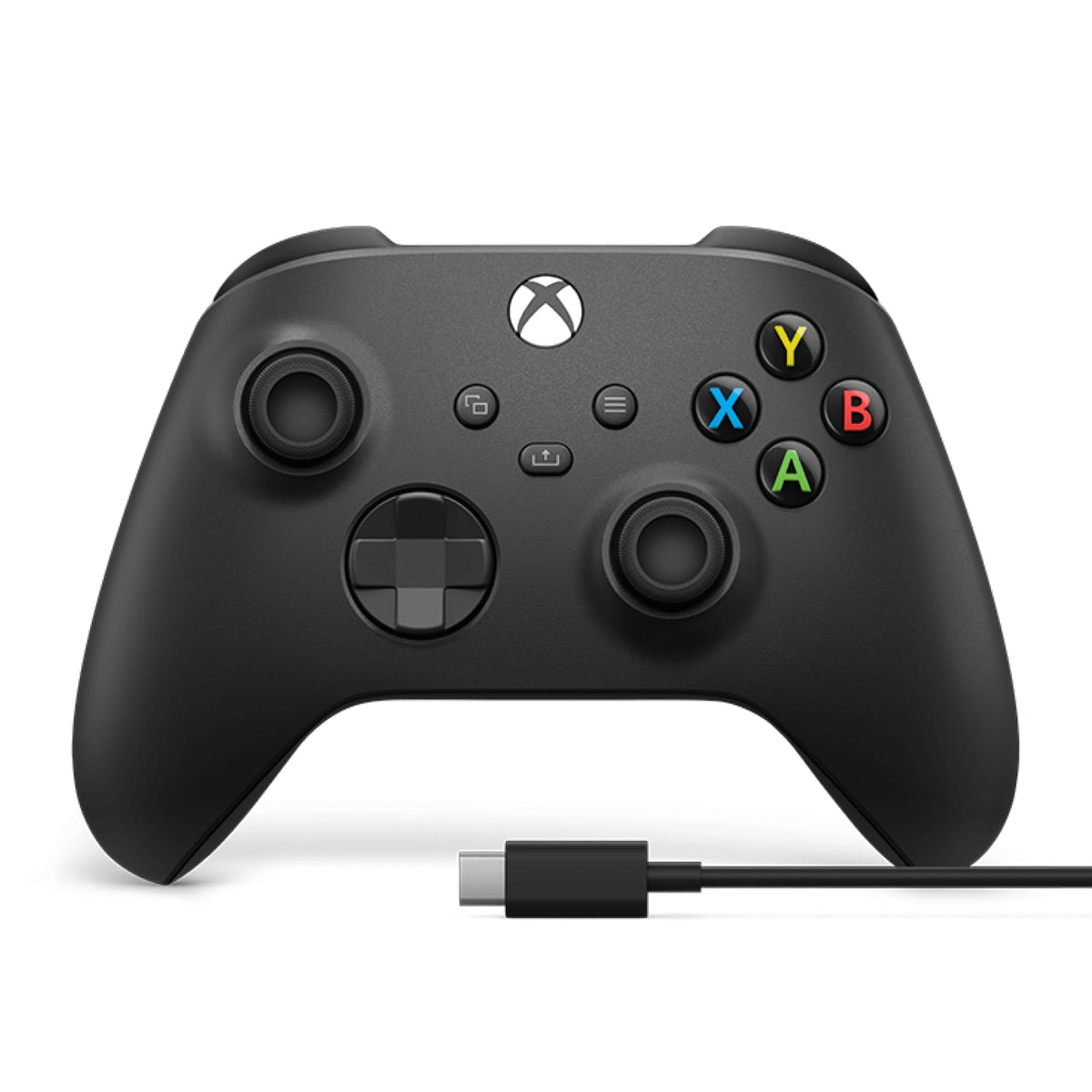 XBOX Wireless Gaming Controller + USB-C Cable | Carbon Black