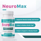 NeuroMax – Passion Flower & Marshmallow Root – 60 Ct, 6 Month Supply