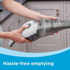 BLACK+DECKER dustbuster Cordless Handheld Vacuum, Portable Car Vacuum Cordless Rechargeable, Wall Mount, Strong Suction QuickClean (HNVC215B10)