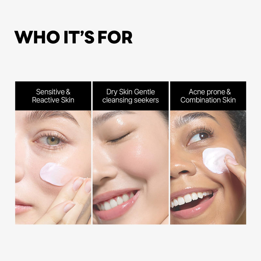 ROUND LAB 1025 Dokdo Cleanser 10.14 Fl Oz, Low pH Facial Cleanser for Sensitive Skin, Rich Soft Bubbles for Deep Cleansing and Makeup Removal, Hydrating Face Wash with Deep Sea Water, Korean Skin Care