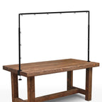 Over The Table Rod Stand with Clamps, Adjustable Metal Table Arch Stand