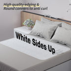 CoolShields Waterproof Bed Pads Incontinence Washable Reusable Bedwetting Mattress Protector Pad for Kids, Adults, Elderly, and Pets 34'' x 72'' (1 Pack)