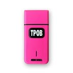 TPOB Slime 2 Barber Hair Clippers Trimmer Shaver Set for Men with Matte Green Case and X Fade Blade (Pink)
