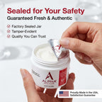 Alpha Skin Care Essential Renewal Cream, 10% Glycolic AHA, Anti-Aging Formula, Reduces Lines & Wrinkles, Alpha Hydroxy Acid Exfoliates for Smoother Skin, Normal, Sensitive or Dry Skin, 2 Oz