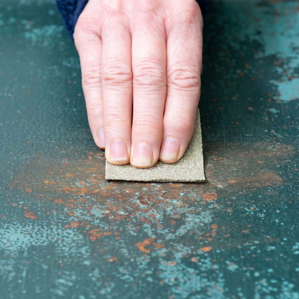 Fandeli 36027 220 Grit Multipurpose Sandpaper Sheets, 9" x 11", 25-Sheet