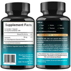 Magnesium Glycinate 500mg Chelate Capsules – 240 Count – 90mg Elemental Magnesium Per Serving – High Absorption Supplement – Non-GMO, Gluten Free – Made in USA