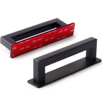 RVPEKUPE Adhesive Cabinet Handles Stick on Handle Self Stick Sliding Shower Door Handle 4-3/4" Black 8-Pack