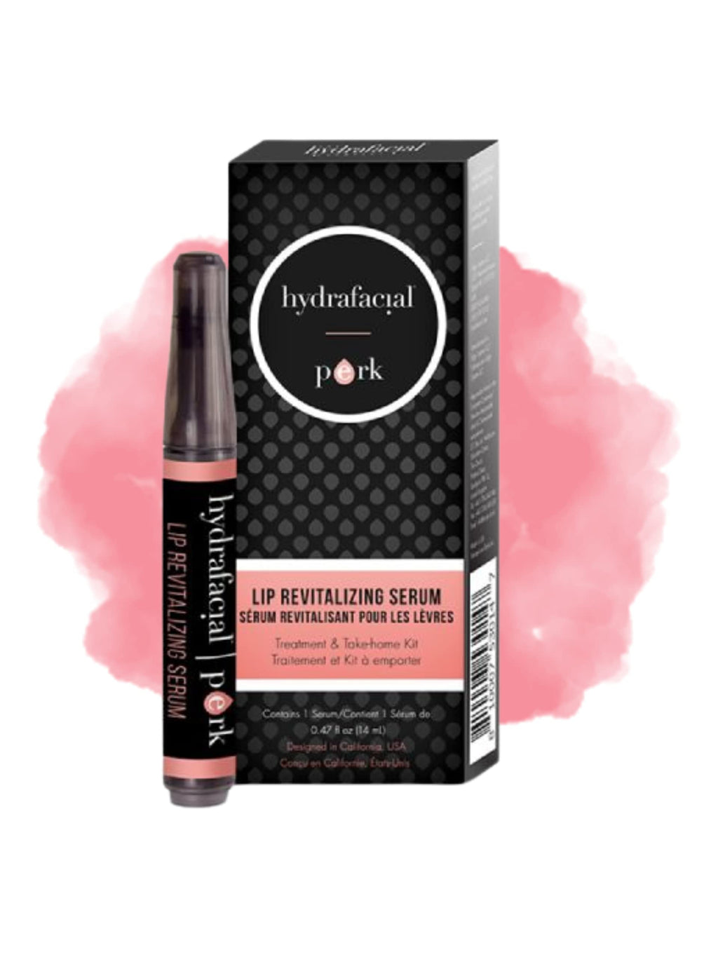 Lip Revitalizing Serum, Plumps and Rejuvenates, 9 Milliliter Vial to Use with Hydrafacial Device and 5 Milliliter Roller Ball Pen for at Home Use