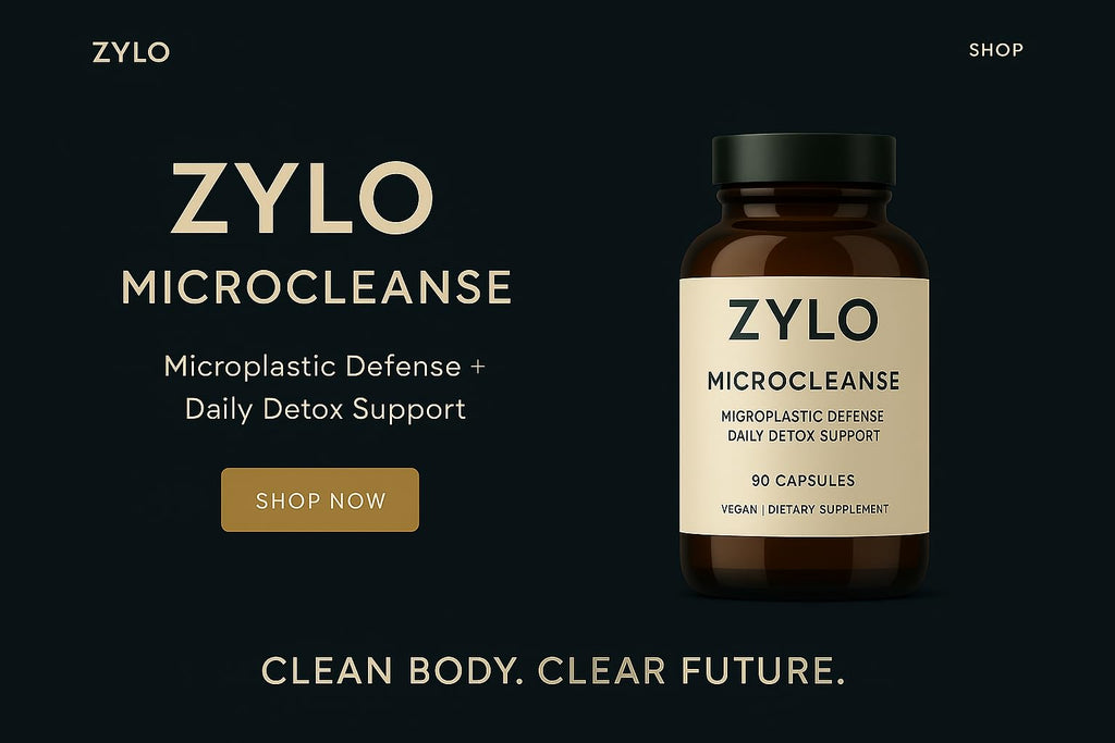 ThinkZylo Microplastic Detox Supplement | Natural Detox Support | Daily Cleanse for Gut Health and Microplastic Defense - - MicroCleanse