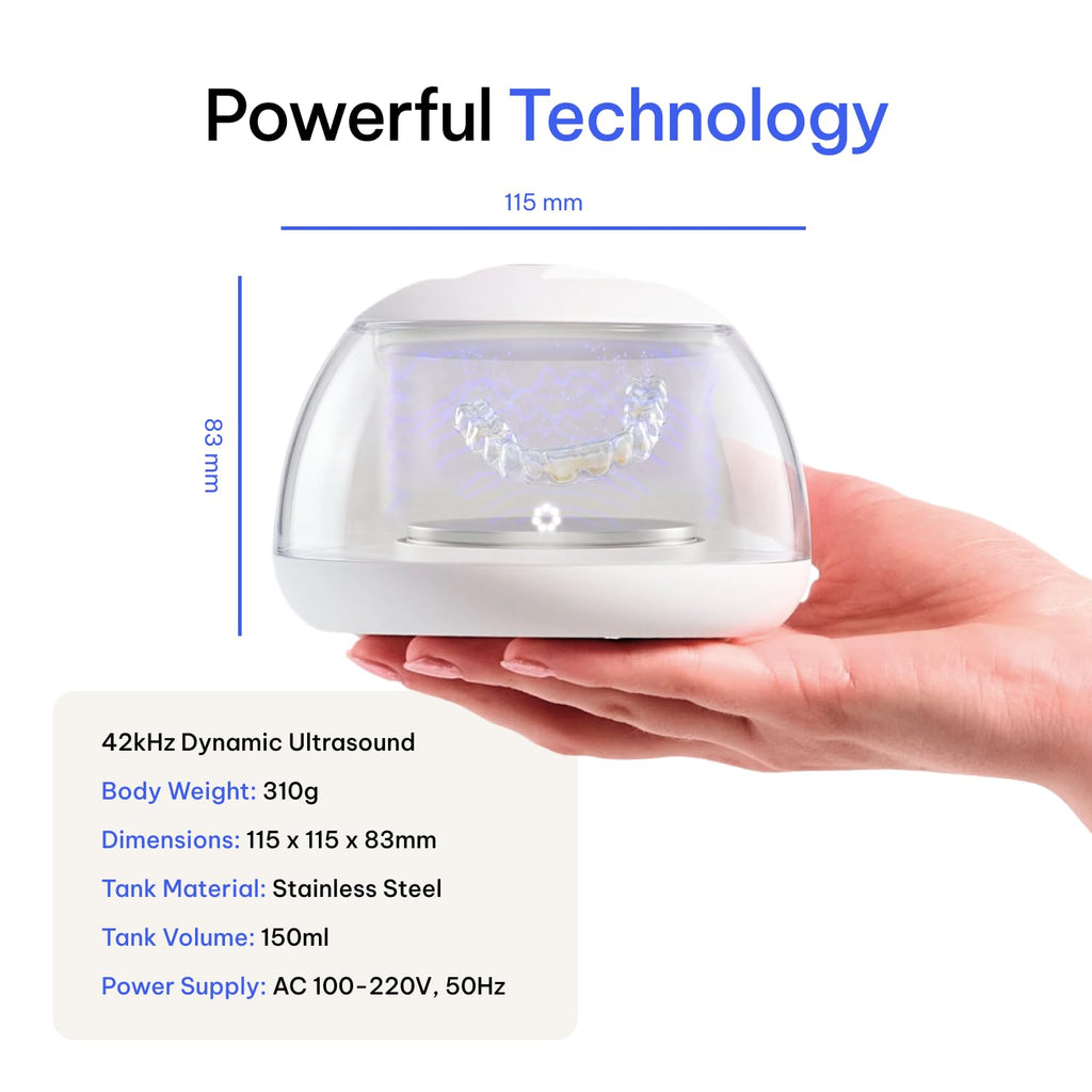 Zima Dental Pod: Ultrasonic Cleaner for Retainers & Aligners