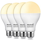 Maelsrlg 200 Watt Equivalent LED Bulb, A21 22W 3000 Lumen Light Bulb, Warm White 3000K, Non-Dimmable E26 Medium Base 120V-High Output 200 Watt LED Light Bulb for Home, Garage, Basement, 4-Pack