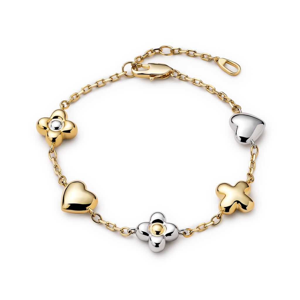 Ana Luisa Charm Bracelets for Women - 14K Gold Plated & Silver Plated